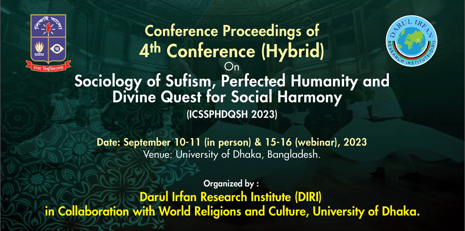 4th International Conference on Sociology of Sufism, Perfected Humanity and Divine Quest for Social Harmony